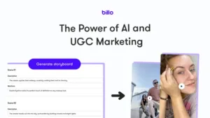 Marketing with AI and UGC.