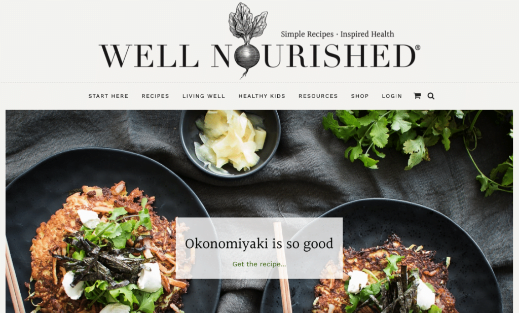 Wellnourished website