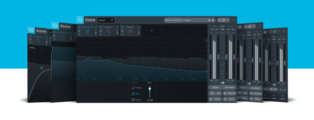 Ozone Pro interface