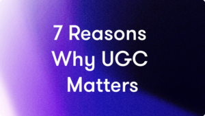 why is ugc so important
