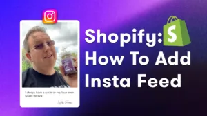 how to add instagram feed to shopify
