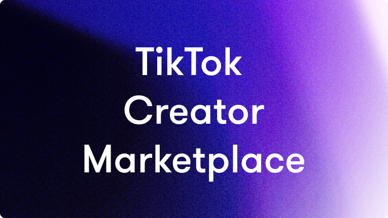 tiktok creator marketplace
