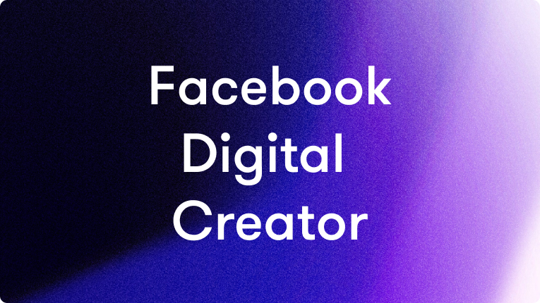 what is a digital creator on facebook