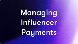 influencer payments