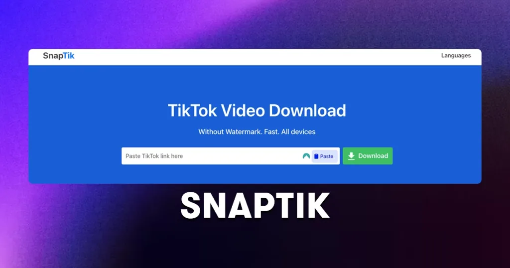 tiktok repost with snaptik