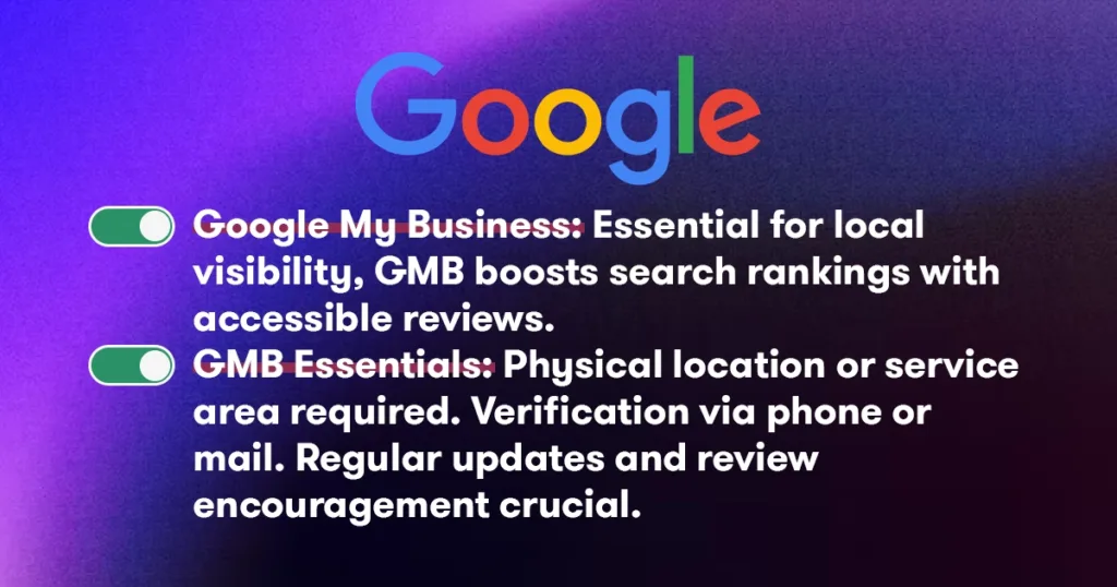 google my business gmb reviews