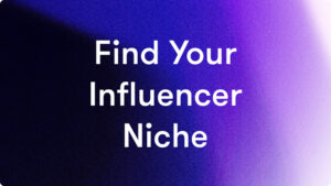 find influencers in your niche