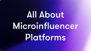 micro influencer platforms