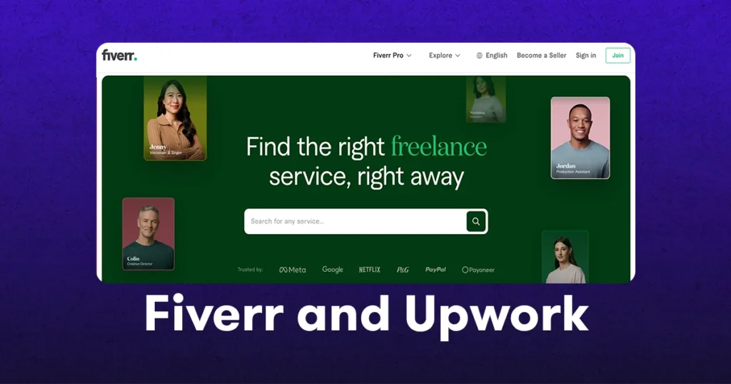 Fiverr and Upwork