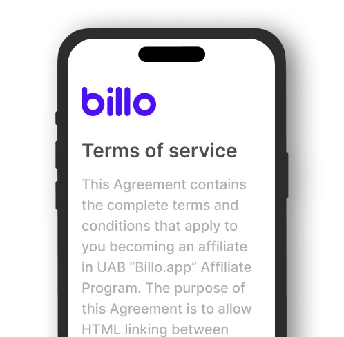 Affiliate program