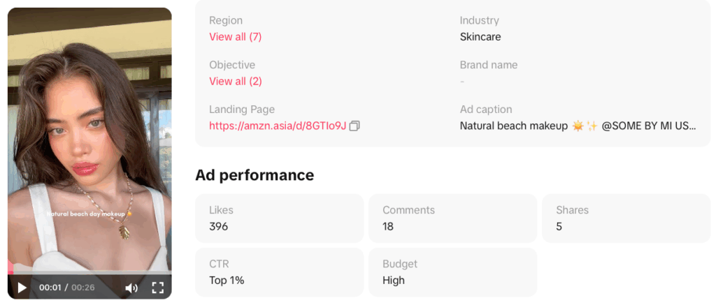 beauty tiktok ad trends