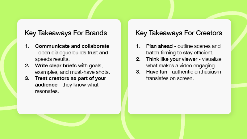 Rhea Davis UGC insights