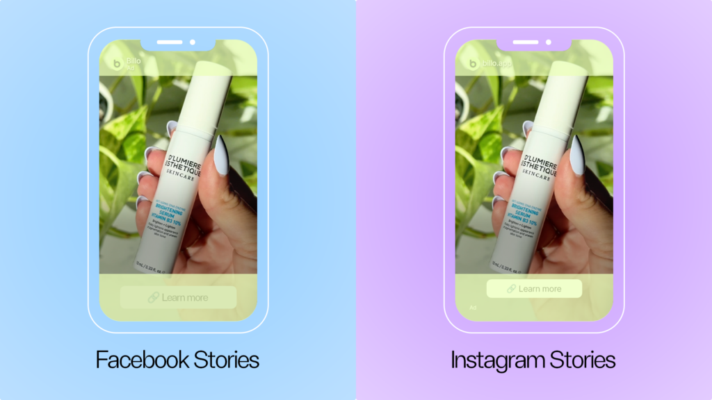 Facebook stories instagram stories safe zones